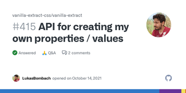 OpenGraph image for github.com/seek-oss/vanilla-extract/discussions/415