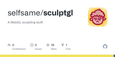OpenGraph image for github.com/selfsame/sculptgl/blob/master/README.md