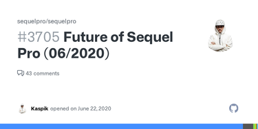 OpenGraph image for github.com/sequelpro/sequelpro/issues/3705