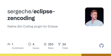OpenGraph image for github.com/sergeche/eclipse-zencoding