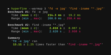 OpenGraph image for github.com/sharkdp/hyperfine