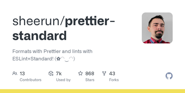 OpenGraph image for github.com/sheerun/prettier-standard