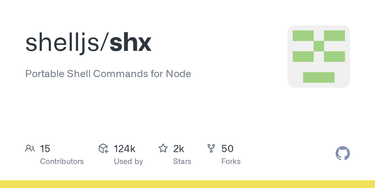 OpenGraph image for github.com/shelljs/shx