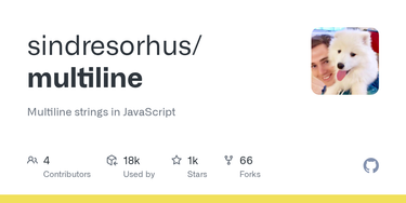 OpenGraph image for github.com/sindresorhus/multiline/blob/master/readme.md