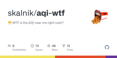 OpenGraph image for github.com/skalnik/aqi-wtf/