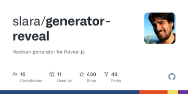 OpenGraph image for github.com/slara/generator-reveal