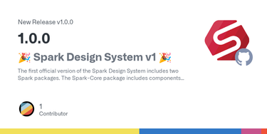 OpenGraph image for github.com/sparkdesignsystem/spark-design-system/releases/tag/v1.0.0