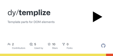 OpenGraph image for github.com/spectjs/templize