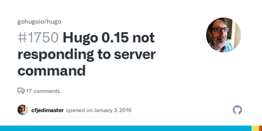 OpenGraph image for github.com/spf13/hugo/issues/1750