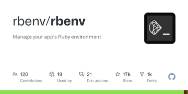 OpenGraph image for github.com/sstephenson/rbenv