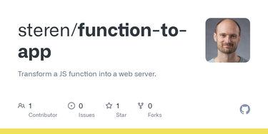 OpenGraph image for github.com/steren/function-to-app