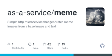 OpenGraph image for github.com/steren/memegen