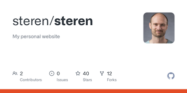 OpenGraph image for github.com/steren/steren/blob/main/README.md?plain=1#L1