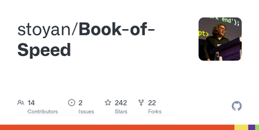 OpenGraph image for github.com/stoyan/Book-of-Speed/