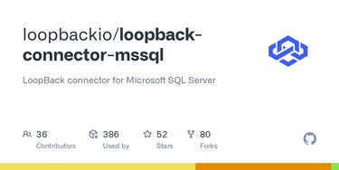 OpenGraph image for github.com/strongloop/loopback-connector-mssql/issues