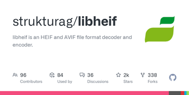 OpenGraph image for github.com/strukturag/libheif
