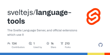 OpenGraph image for github.com/sveltejs/language-tools