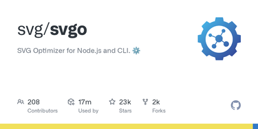 OpenGraph image for github.com/svg/svgo