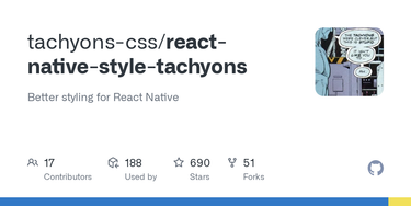 OpenGraph image for github.com/tachyons-css/react-native-style-tachyons