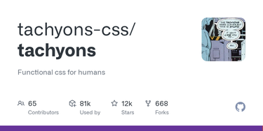 OpenGraph image for github.com/tachyons-css/tachyons/