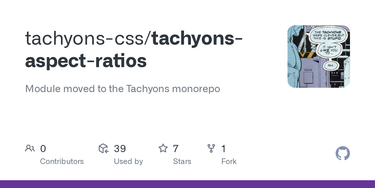 OpenGraph image for github.com/tachyons-css/tachyons-aspect-ratios#the-css
