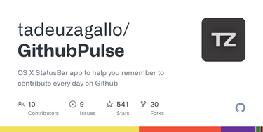 OpenGraph image for github.com/tadeuzagallo/GithubPulse
