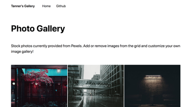 OpenGraph image for github.com/tannerdolby/eleventy-photo-gallery