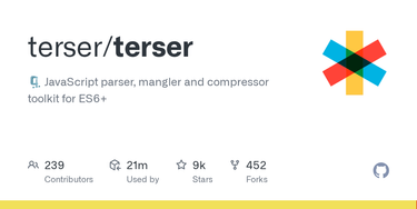 OpenGraph image for github.com/terser-js/terser