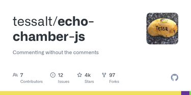 OpenGraph image for github.com/tessalt/echo-chamber-js