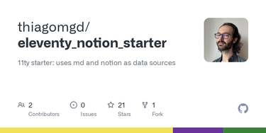 OpenGraph image for github.com/thiagomgd/eleventy_notion_starter