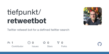 OpenGraph image for github.com/tiefpunkt/retweetbot