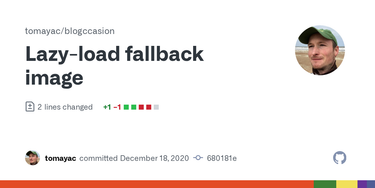 OpenGraph image for github.com/tomayac/blogccasion/commit/680181e3ea7a1a638dc00d87f97ec419042ff8cd