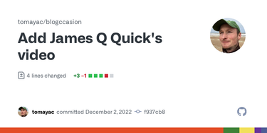 OpenGraph image for github.com/tomayac/blogccasion/commit/f937cb8f708c6a4f68823388e21c3e7f371d384e