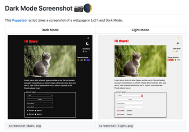 OpenGraph image for github.com/tomayac/dark-mode-screenshot
