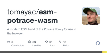 OpenGraph image for github.com/tomayac/esm-potrace-wasm/blob/main/package.json#:~:text=echo%20%5C%22export%20%7B%20potrace%2C%20ready%20as%20init%20%7D%3B%5C%22%20%3E%3E%20./dist/temp.js