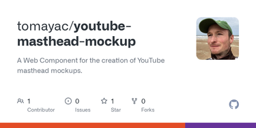OpenGraph image for github.com/tomayac/youtube-masthead-mockup