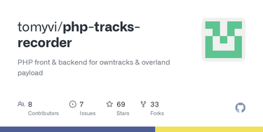 OpenGraph image for github.com/tomyvi/php-owntracks-recorder