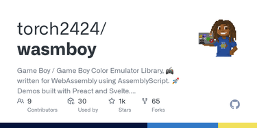 OpenGraph image for github.com/torch2424/wasmBoy