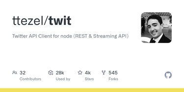 OpenGraph image for github.com/ttezel/twit