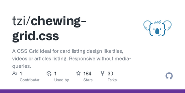 OpenGraph image for github.com/tzi/ChewingGrid