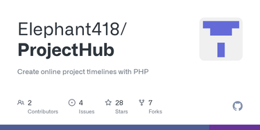OpenGraph image for github.com/tzi/ProjectHub