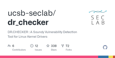 OpenGraph image for github.com/ucsb-seclab/dr_checker