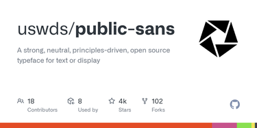 OpenGraph image for github.com/uswds/public-sans/blob/master/examples/public-sans-featured-images/public-weights-and-styles.png