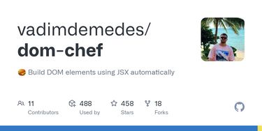 OpenGraph image for https://github.com/vadimdemedes/dom-chef