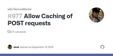 OpenGraph image for github.com/w3c/ServiceWorker/issues/977