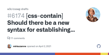 OpenGraph image for github.com/w3c/csswg-drafts/issues/6174