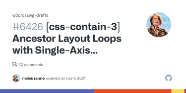 OpenGraph image for github.com/w3c/csswg-drafts/issues/6426