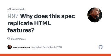 OpenGraph image for github.com/w3c/manifest/issues/97#issuecomment-30819295