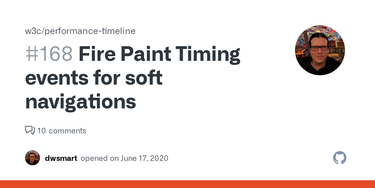 OpenGraph image for github.com/w3c/performance-timeline/issues/168
