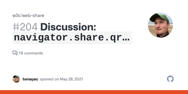 OpenGraph image for github.com/w3c/web-share/issues/204